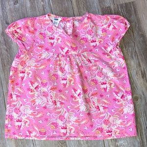 H&M Paisley 100% Cotton Top